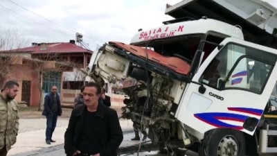 Elazığ'da Hemzemin Geçitte Kaza Açıklaması 1 Yaralı