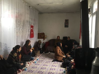 Kadın Sendikacılardan Afrin Şehidinin Ailesine Ziyaret