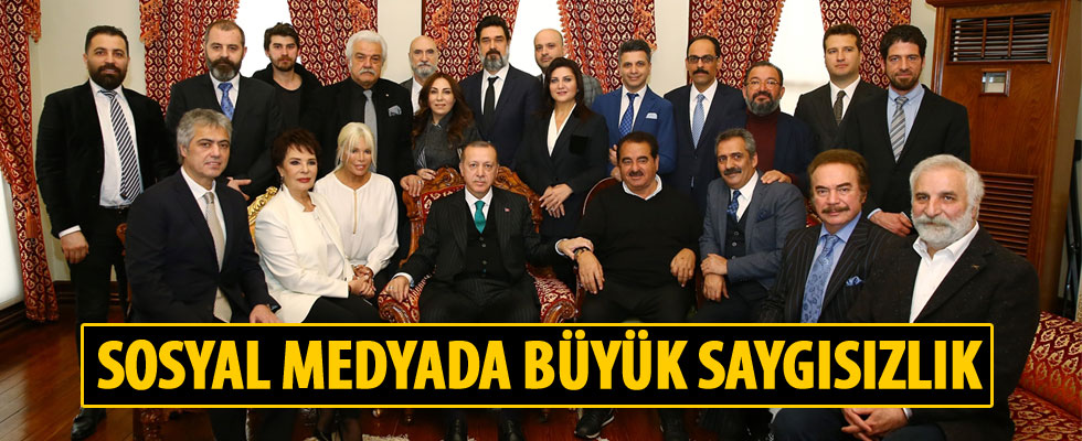 O isimlere büyük saygısızlık