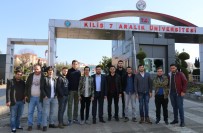 SALIM DEMIR - Uşak Üniversitesi Öğrencileri, Mehmetçiği Cephe Arkasında Ziyaret Etti