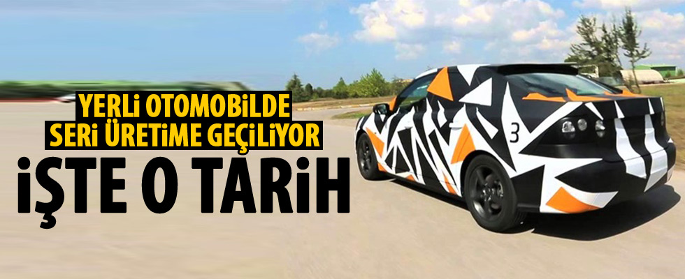 Yerli otomobil için tarih belli oldu