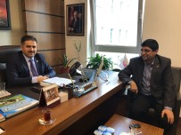İBRAHİM ASLAN - AGAD Başkanı Aslan İle Milletvekili Fırat Bir Araya Geldi