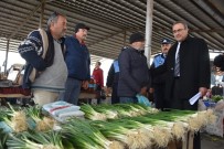 GÖKHAN KARAÇOBAN - Başkan Karaçoban'dan Gazi Babasına Pazaryerinde Ziyaret