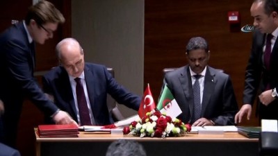 Cumhurbaşkanı Erdoğan, Cezayir Başbakanı Ouyahia'yla Bir Araya Geldi