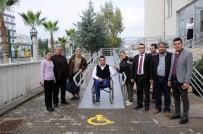 ENGELLİ RAMPASI - Erdemli MYO'da Engellilere Yönelik Düzenleme