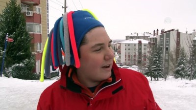 'Kar Tatili'nin Keyfini Çocuklar Çıkardı