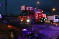 Kayseri'de 2 Otomobil Çarpıştı Açıklaması 1 Ölü, 3 Yaralı