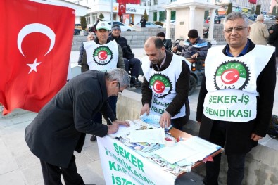 Yozgat Şeker Fabrikası'nın Özelleştirilmemesi İçin İmza Kampanyası Başlatıldı