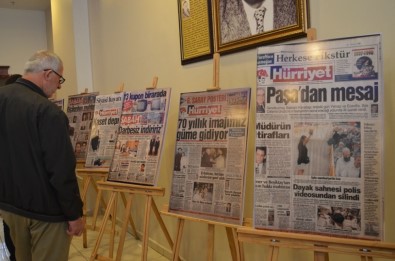 '28 Şubat Manşetleri' Sergisi Açıldı