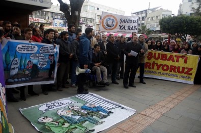 Antalya'da 28 Şubat Eylemi