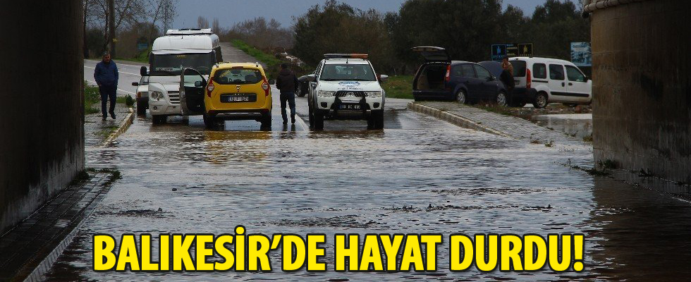 Çatılar uçtu, tekneler battı, alt geçitler göle döndü