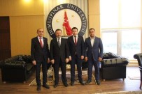 DUMLUPıNAR ÜNIVERSITESI - Çavdarhisar Protokolü Rektör Remzi Gören'i Ziyaret Etti