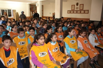 Çocuklara Küresel Isınma Ve Çevremize Etkileri Konulu Konferans Verildi