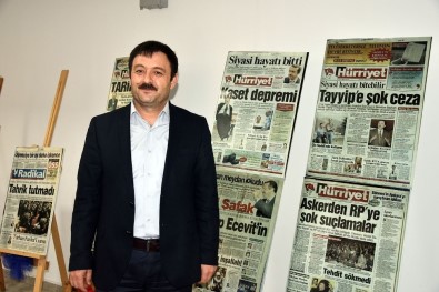 Isparta'da 28 Şubat'ın Yıldönümünde Gazete Manşetleri Sergisi