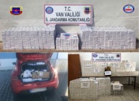 ŞÜPHELİ ARAÇ - Jandarmadan Kaçak Sigara Operasyonu