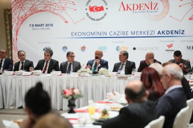 Kocamaz, 'Akdeniz Ekonomi Forumu' Tanıtım Toplantısına Katıldı