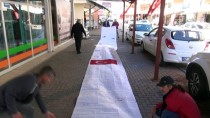 SÖZLEŞMELİ ER - Mehmetçik'e 15 Metre Uzunluğundaki Mektupla Destek