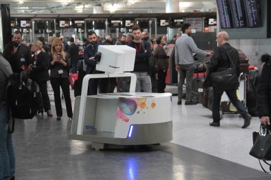 THY Yolcularının Bagajlarını Robot 'Leo' Taşıyacak
