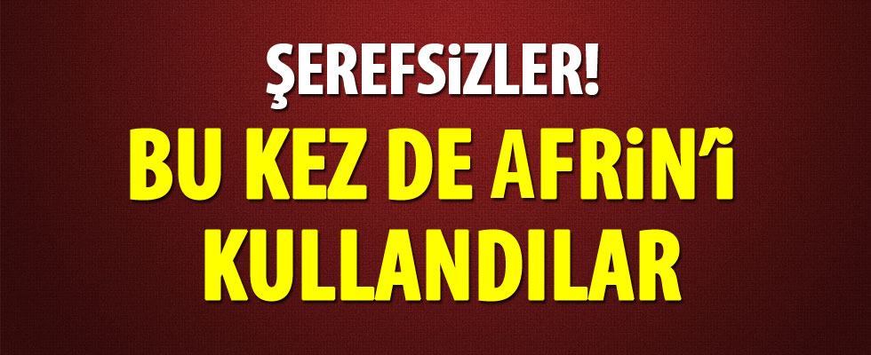 Dolandırıcıların 'Afrin' Tuzağı