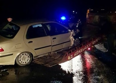 Hayrabolu'da Trafik Kazası  Açıklaması 1 Ölü, 3 Yaralı