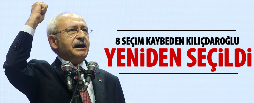 Kılıçdaroğlu yeniden başkan seçildi