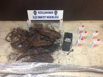 Kızılcahamam'da Kablo Hırsızlarına Suçüstü