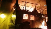 Safranbolu'da Yangın Çıkan Tarihi Konak Alev Topuna Döndü