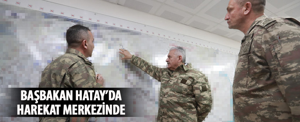 Başbakan Binali Yıldırım Suriye sınırında açıklama yaptı