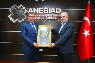Başkan Gürkan'dan ANESİAD'a Ziyaret