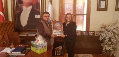 Bolu Belediye Başkan Yardımcısı Biçen'den Başkan Yağcı'ya Ziyaret