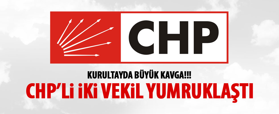 CHP’li iki vekil yumruklaştı