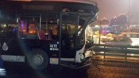 Haramidere Metrobüs Durağında Kaza Açıklaması 1'İ Ağır 22 Yaralı