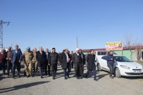 CAMİ İNŞAATI - Başkan Dülgeroğlu'ndan Mezra Ziyaretleri