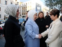 Emine Erdoğan, Vatikan'da Kadın Dayanışma Konseyini Ziyaret Etti