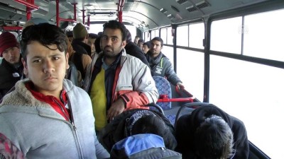 Erzincan'da 47 Kaçak Göçmen Yakalandı