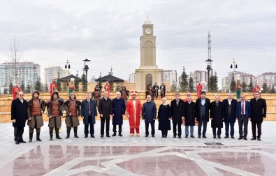 Konya'da Bulunan Belediye Başkanları Tarihi Ve Kültürel Mekanları İnceledi