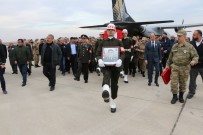 ABDULLAH ERIN - Şehit Üsteğmenin Cenazesi Şanlıurfa'ya Getirildi