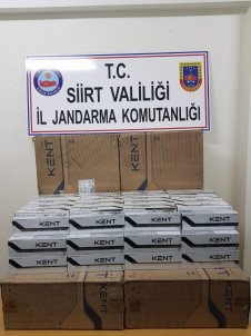 Siirt'te 5 Bin Paket Kaçak Sigara Ele Geçirildi