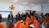 SUAT DERVIŞOĞLU - Ümraniye'de 2017-2018 Eğitim Öğretim Yılının İkinci Yarıyıl Ders Zili Çaldı