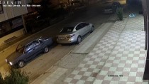 ACEMİ HIRSIZ - Acemi hırsız güvenlik kamerasına yakalandı
