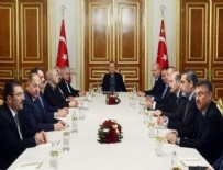 Cumhurbaşkanı Erdoğan başkanlığında Beştepe'de güvenlik zirvesi toplandı