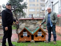 ORHAN ŞİMŞEK - Duyarlı Esnaftan Sokak Hayvanlarına Yuva