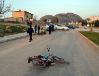 YUSUF HALAÇOĞLU - Otomobil İle Motosiklet Çarpıştı Açıklaması 1 Yaralı