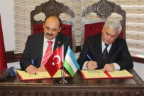 VİZE MUAFİYETİ - Özbekistan İle İlk Akademik Anlaşma Kastamonu Üniversitesi Arasında Yapıldı
