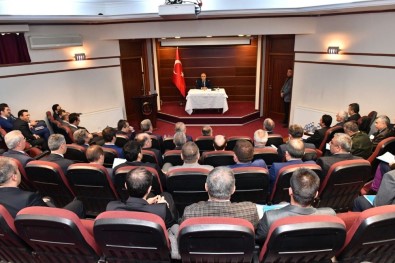 Vali Karahan Kaliteli Hizmet İçin Kurumlar Arası Koordinasyona Dikkat Çekti