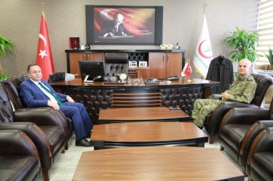 Albay Yenilmez'den Sağlık Müdürü Akdoğan'a Ziyaret
