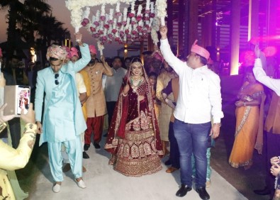 Antalya'da 1 milyon dolarlık Hint düğünü
