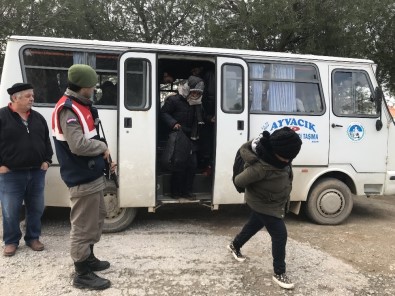 Çanakkale'de 44 Kaçak Yakalandı