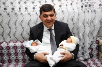 Fadıloğlu'ndan İkiz Bebeklere Ziyaret