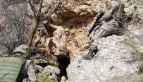 TIBBİ MALZEME - Hainlerin Mağara Ve Barınakları İmha Edildi